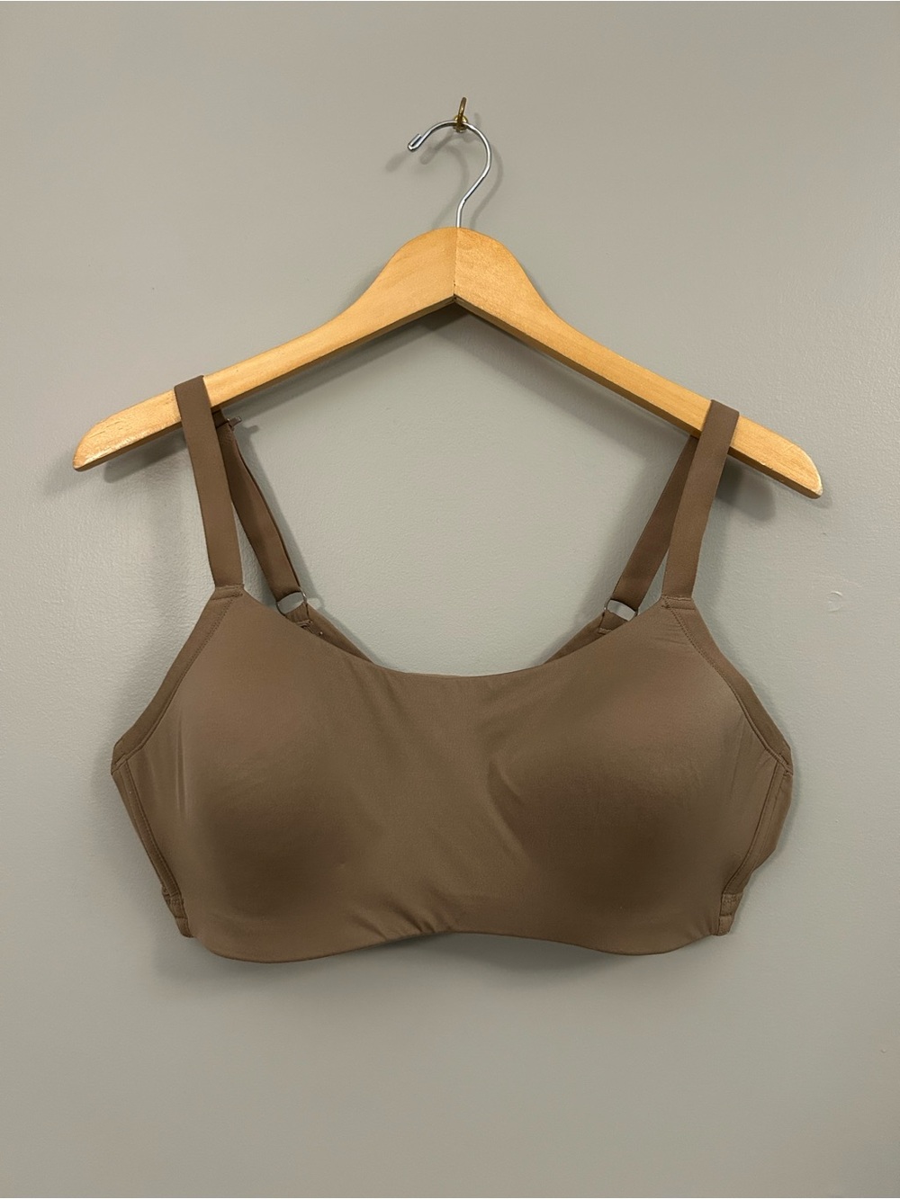 knix Smooth Wireless Brown Everyday Comfort Bra XXL